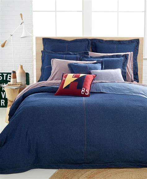 tommy hilfiger denim comforter twin.